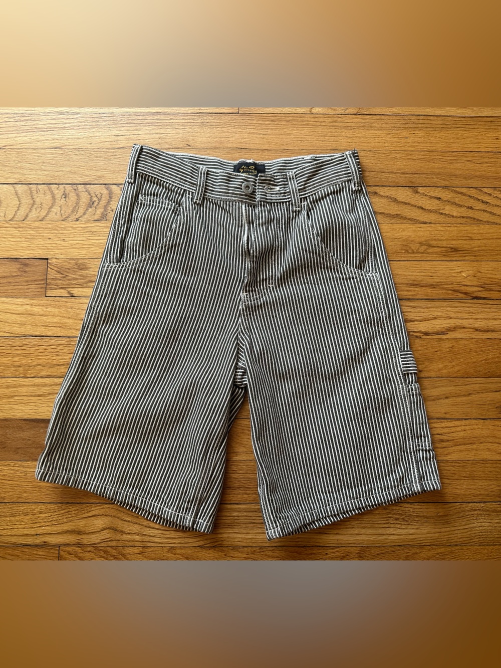 Stan Ray Black and White Striped Women’s Shorts